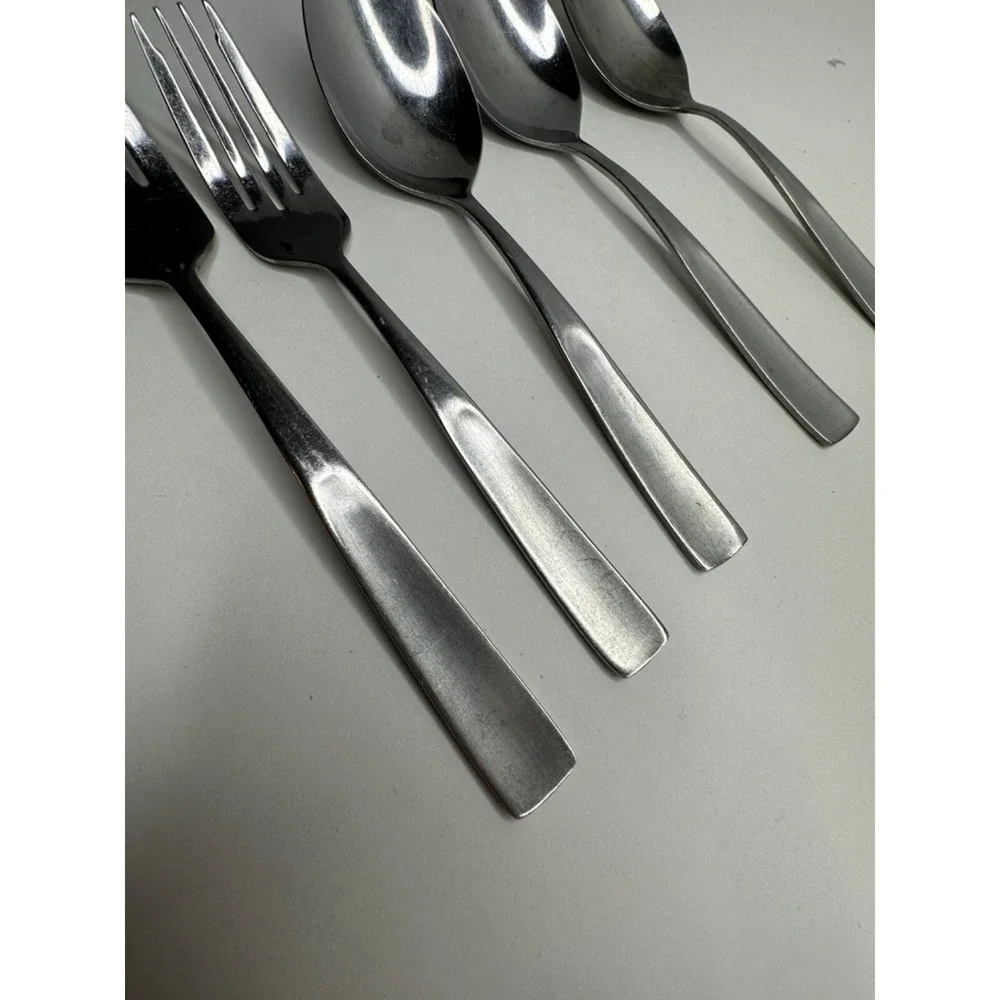 International‎ Stainless Flatware Satin Fork Spoon Set 5 Pcs Replacement